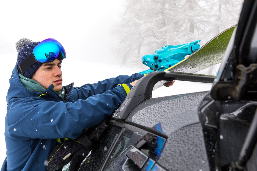 All About Snowboard Roof Racks