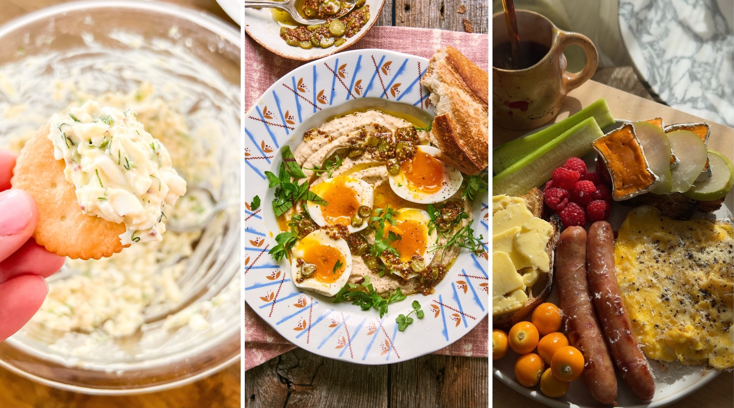 Three Favorite Egg Recipes