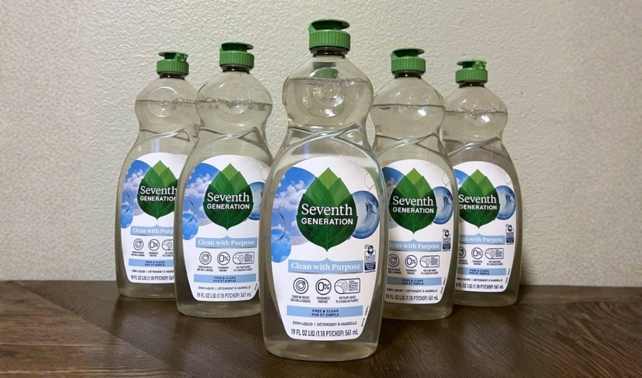 Seventh Generation Dish Soap 6-Pack Only $11.71 Shipped for Prime Members (Just $1.95 Each!)