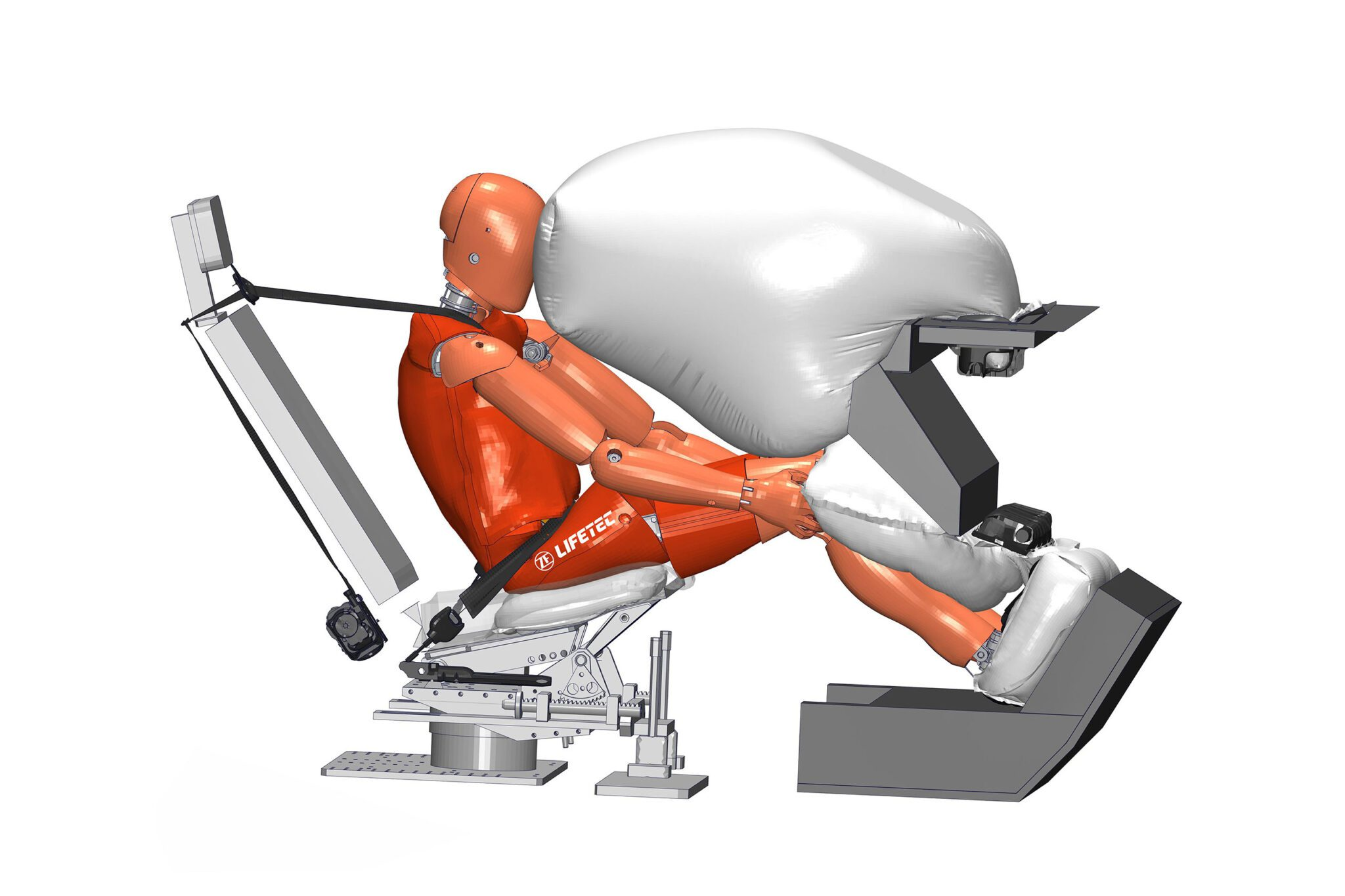 ZF Lifetec’s four airbags target comfort seating hazards