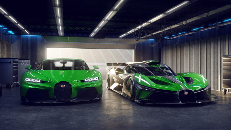 The W-16–Powered Bugatti Chiron and Bolide Are Sold Out