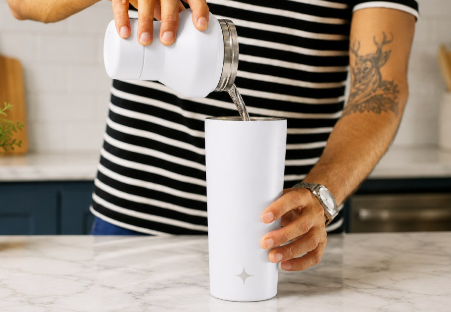 Insulated Shaker Bottle 2-Pack Just $24 Shipped (Great for Protein Shakes!)