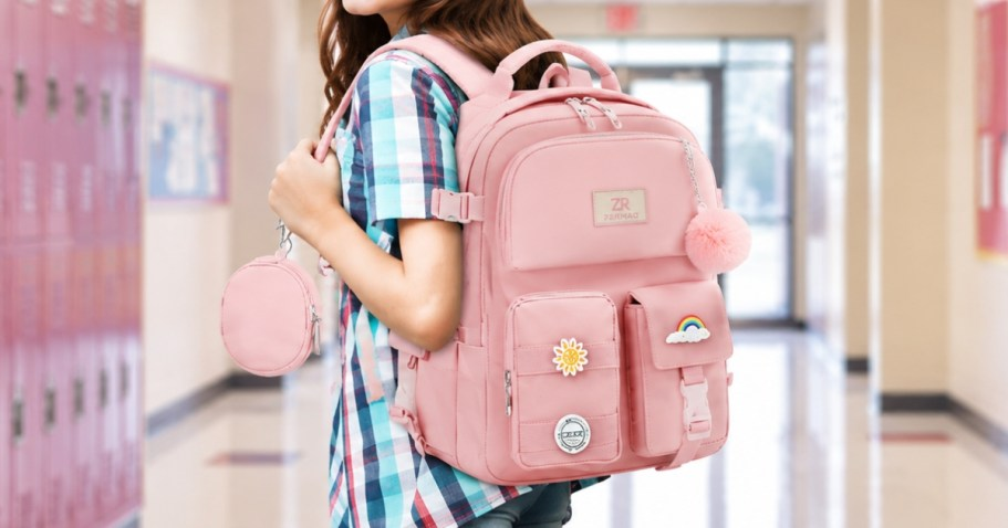 Girls Backpack Sets w/ Accessories from $16.79 on Amazon