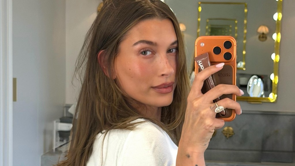 Hailey Bieber Leaves Her Clothes Behind for a Seriously Steamy New Shoot