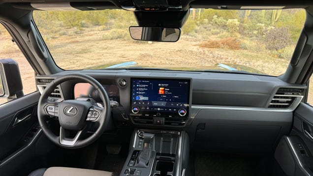 The 2024 Lexus GX’s Visibility And Driving Position Are Nearly As Perfect As The Mercedes G-Wagen’s
